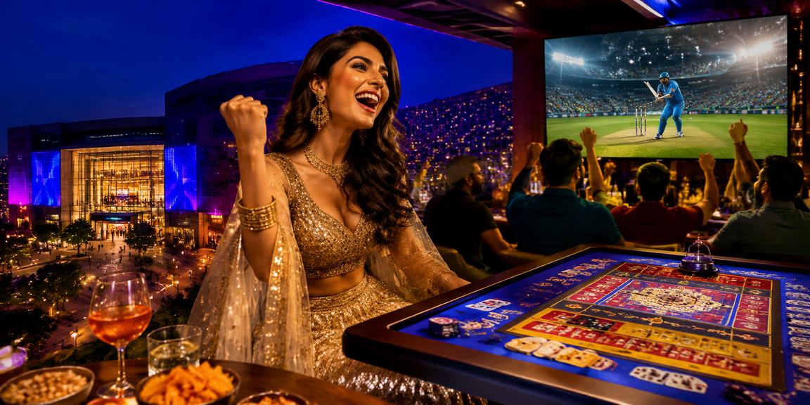 Mobile betting on cricket shown on a smartphone in an Indian home