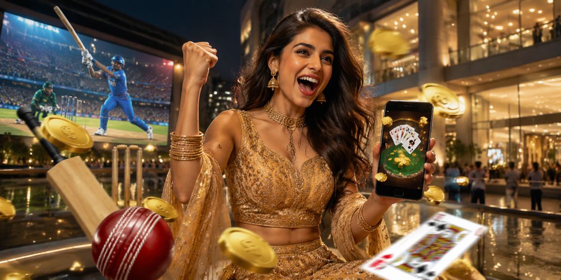 Close-up of casino chips and betting table illustrating sports betting excitement in India